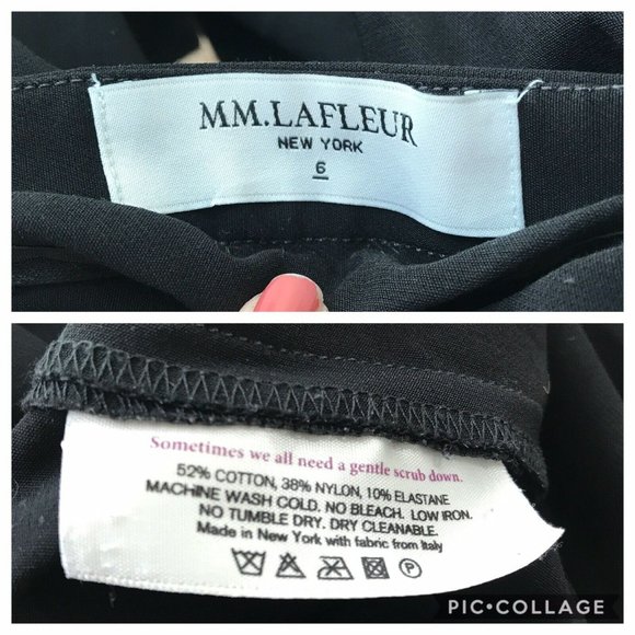 MM LaFleur Black Stretch Pants - Picture 7 of 7